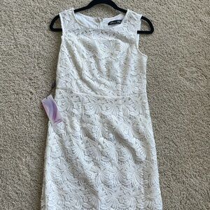 NWT Elegant White Lace Dress